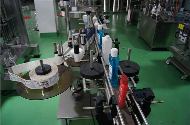 תצורה של מכונות תוויות בקבוקים עגולים אנכיים אוטומטית